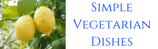 simple vegetarian dishes logo