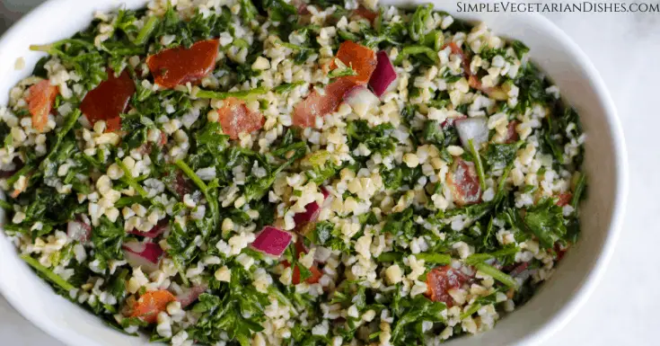 taboule close up