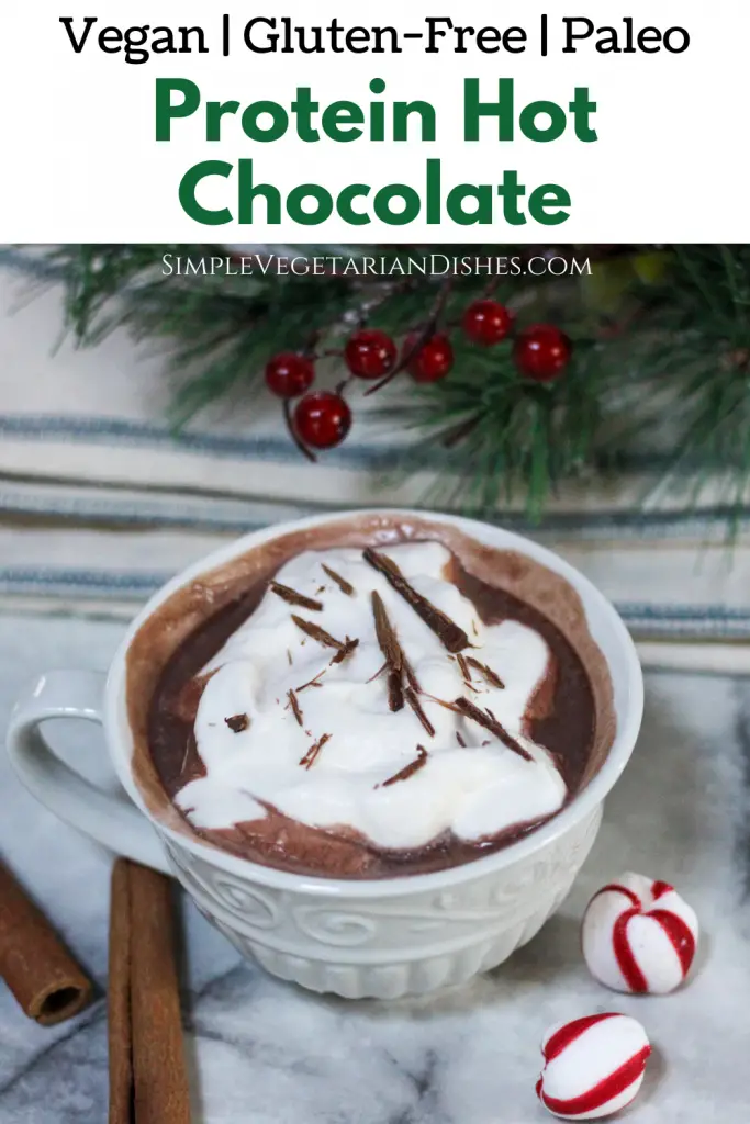 protein hot chocolate pinnable graphic